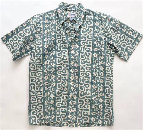 Vintage Hawaiian Aloha Shirt Reyn Spooner S Men S Short Sleeve