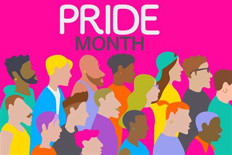 Pride Month In June Lgbtqi People Lgbtqia People Lgbtqia Rights Lgbtqia Pride Month Stock