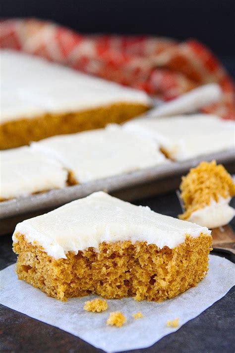 Pumpkin Sheet Cake Recipe