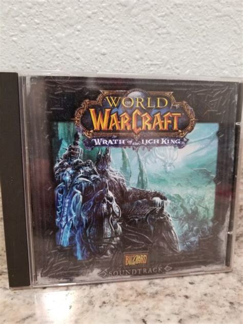 Wrath Of The Lich King Cd Soundtrack World Of Warcraft Blizzard Ebay