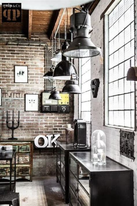 I have to admit…i was late to the pinterest party. 30 Functional Industrial Kitchen Designs | ComfyDwelling.com