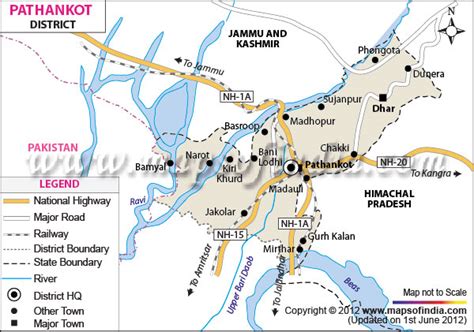 Pathankot District Map
