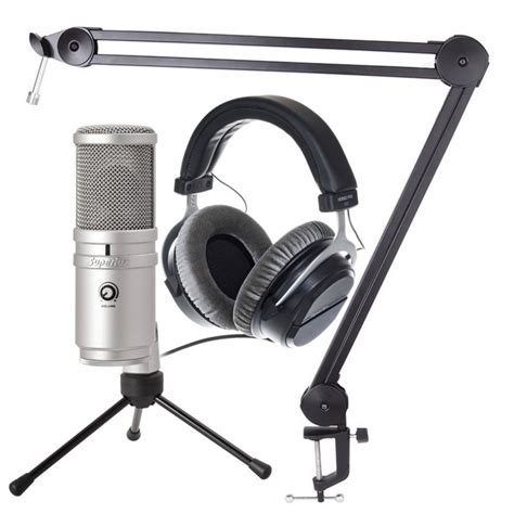 Superlux E205 Usb Pack Microphone Condensateur Casque Studio