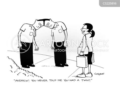 Conjoined Twin Cartoons And Comics Funny Pictures From Cartoonstock