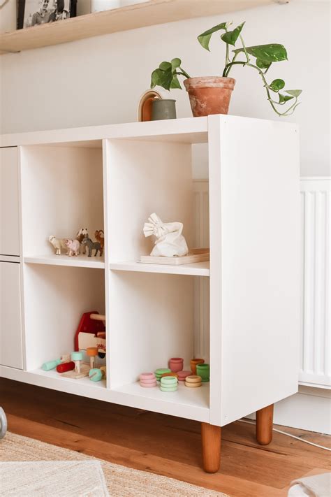 DIY IKEA Kallax Hack (+ how to paint laminate cabinets so they actually