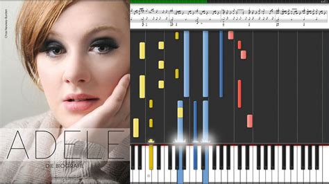 Adele Someone Like You Piano Cover Piano Tutorial Sheet Music