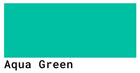 Aqua Green Color Codes The Hex RGB And CMYK Values That You Need