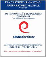 Epa 608 Hvac Universal Certification