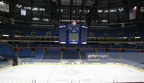 Interior view of the HSBC Arena, home of the Buffalo Sabres taken on