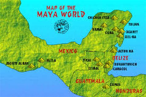 Map Of Mayan Empire Mayans Vs Incas