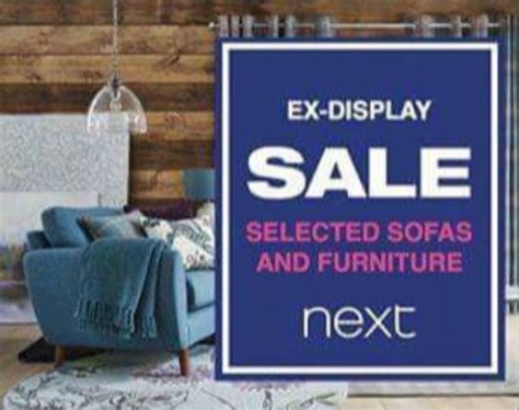 Buy furniture on sale and ex display furniture online now with uk delivery available. EX-DISPLAY SALE AT NEXT - Retail World Gateshead