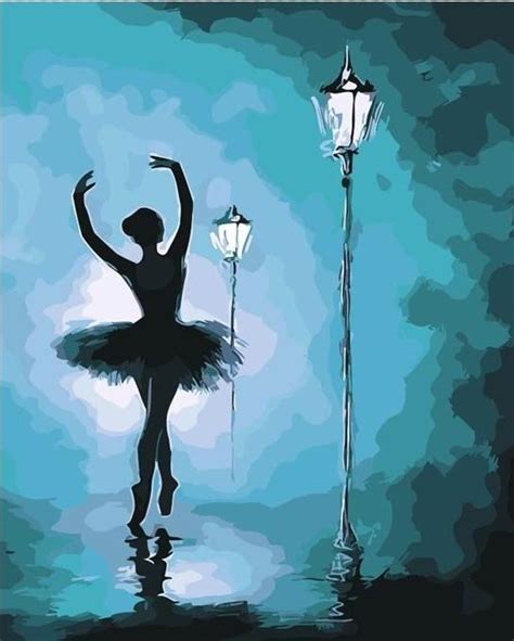 Pintar por números - Bailarina de ballet - Pinta un cuadro