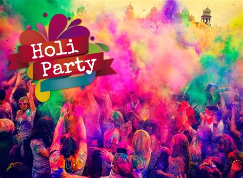 Holi Party Dreams And Adventures