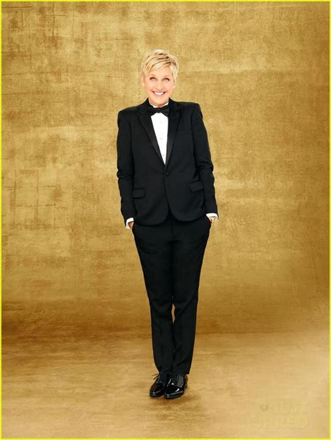 Ellen Degeneres Suits Up In Saint Laurent Oscars Preview Photo