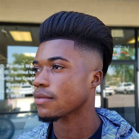 African American Black Men Slick Back Hair Hair Style Lookbook For