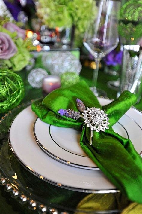 While i was editing pictures for this post i asked my husband if he thought people would want to see 51 gorgeous pictures of my fall table! Green, Purple, and Silver -- just my style! (With images ...