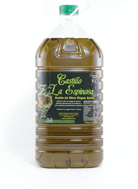 comprar aceite de oliva virgen extra 5l en cooperativa jaén