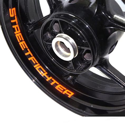 Motorcycle Wheel Sticker Decal Reflective Rim Bike Motorcycle Suitable