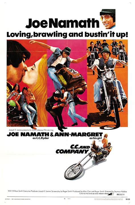 Cc And Company Seymour Robbie 1970 Biker Movies Joe Namath Movie