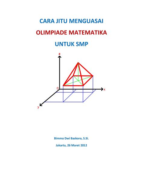 cara-jitu-menguasai-olimpiade-matematika-smp - johanfatan - Halaman 1