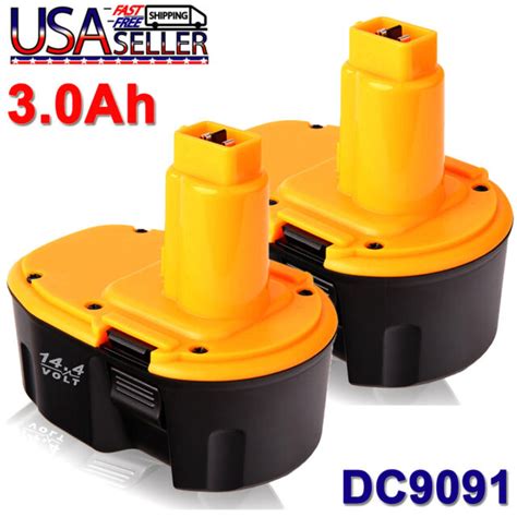 For Dewalt Dc9091 2k 2 Pack 144v Xrp Cordless Power Tool Battery
