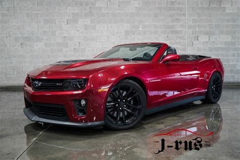 Used 2013 Chevrolet Camaro Zl1 Convertible Rwd For Sale With Photos