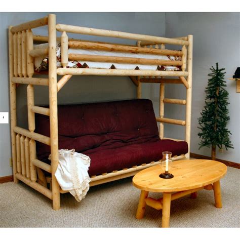 For special and customized double sofa bunk bed, you can contact various sellers on the site for deals specifically tailored to your needs, including large orders for institutions. Lakeland Mills Twin Over Futon Bunk Bed | Wayfair