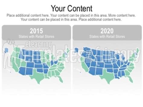 Usa Map For Powerpoint Template Editable Before And After Maps Of