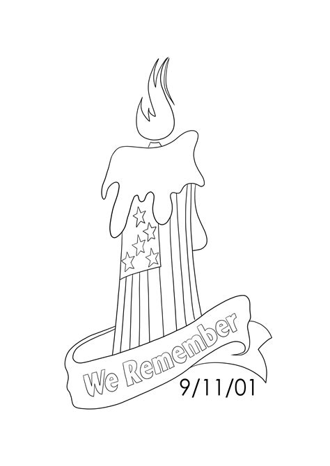 We Remember 911 Coloring Pages
