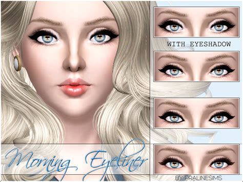 Sims 3 Cc Makeup Eyeliner Saubhaya Makeup