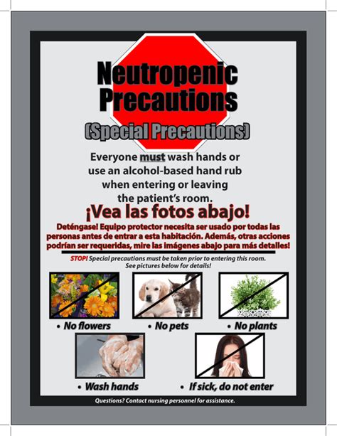 Neutropenic Precautions