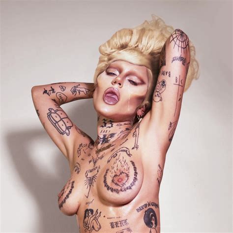 Brooke Candy’s Nude Art 3 Photos Video Thefappening