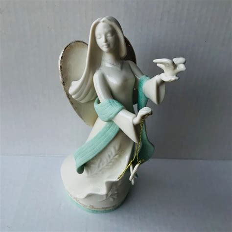 Lenox Christmas Angel Figurine Ts Of Grace Etsy