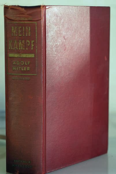 Mein Kampf First American Printing