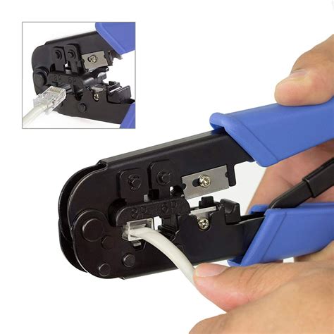 Telephone Crimping Tool Rj 45 Crimp Cut And Strip Tool — Unigulf Supply
