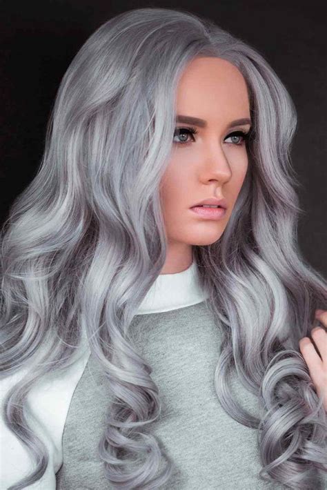 Silver Hair Ideas For Daring Women