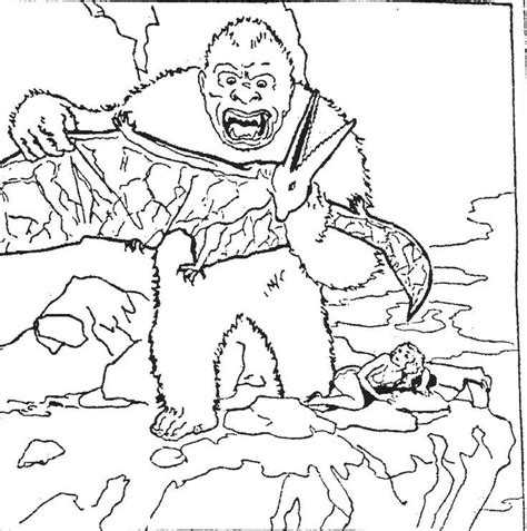 King Kong Printable Coloring Pages Printable Word Searches