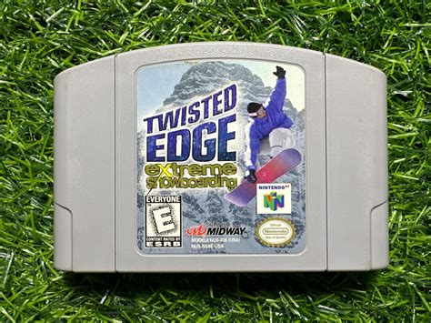 Twisted Edge Extreme Snowboarding N64 Authentic Game Etsy