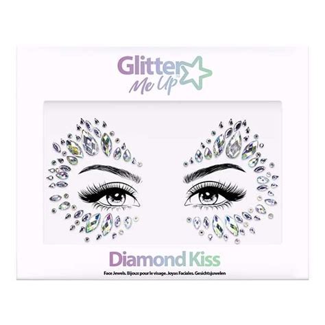 Glitter Me Up Face Jewels Diamond Kiss Single Pack Juggling