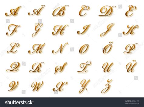 Abc Letters Stock Photo 62804197 Shutterstock