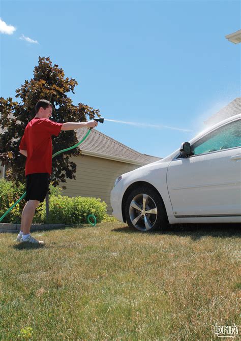 Why You Should Wash Your Car On The Lawn Dnr News Releases