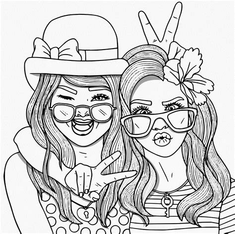 Best Friend Coloring Page For Kids Desenhos Para Colorir Dezenhos