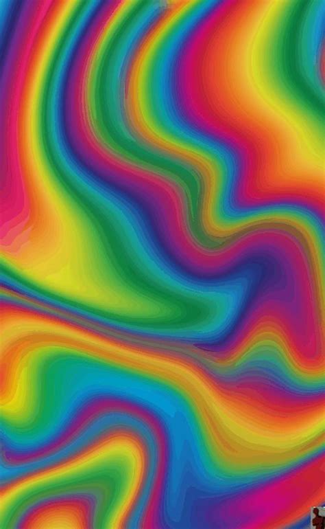 Pureblindingcolour Rainbow Aesthetic Rainbow Wallpaper Retro Wallpaper