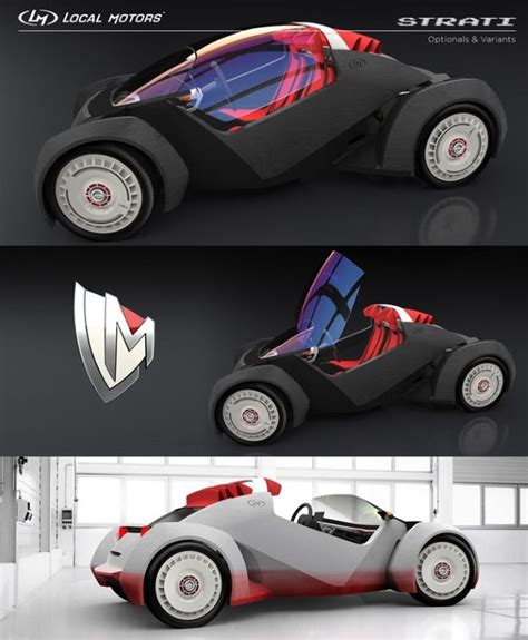 Local Motors Begins Building Worlds First 3d Printed Car Strati Live