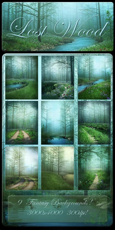 Lost Wood Backgrounds By Moonchild Ljilja On Deviantart