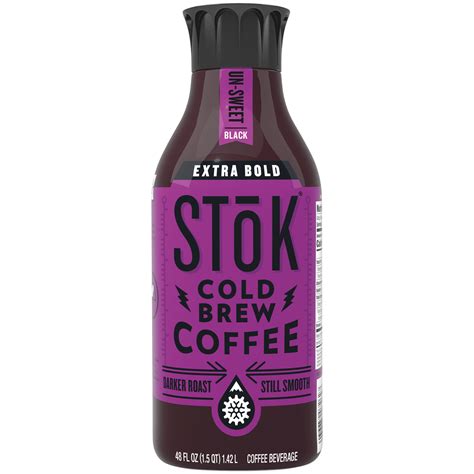 Stok Cold Brew Coffee Dark Roast 48 Oz Ready To Drink Coffee Meijer