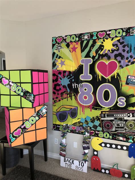 80s Party Photo Booth Props 80s Theme Party Party Photo Booth 80s