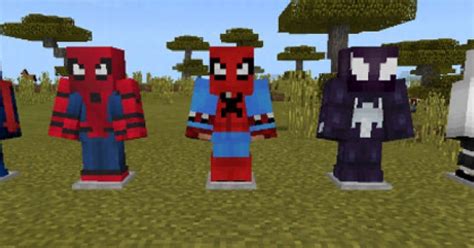 Spider Man Add On Minecraft Pe Mod Minecraft Hub