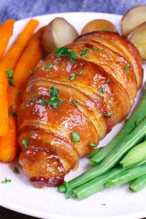 This Brown Sugar Bacon Wrapped Chicken Is A Simple Recipe That Everyone