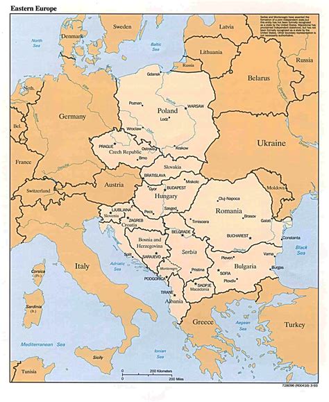 Other Maps Of Europe Maps Of Central Europe Eastern Europe